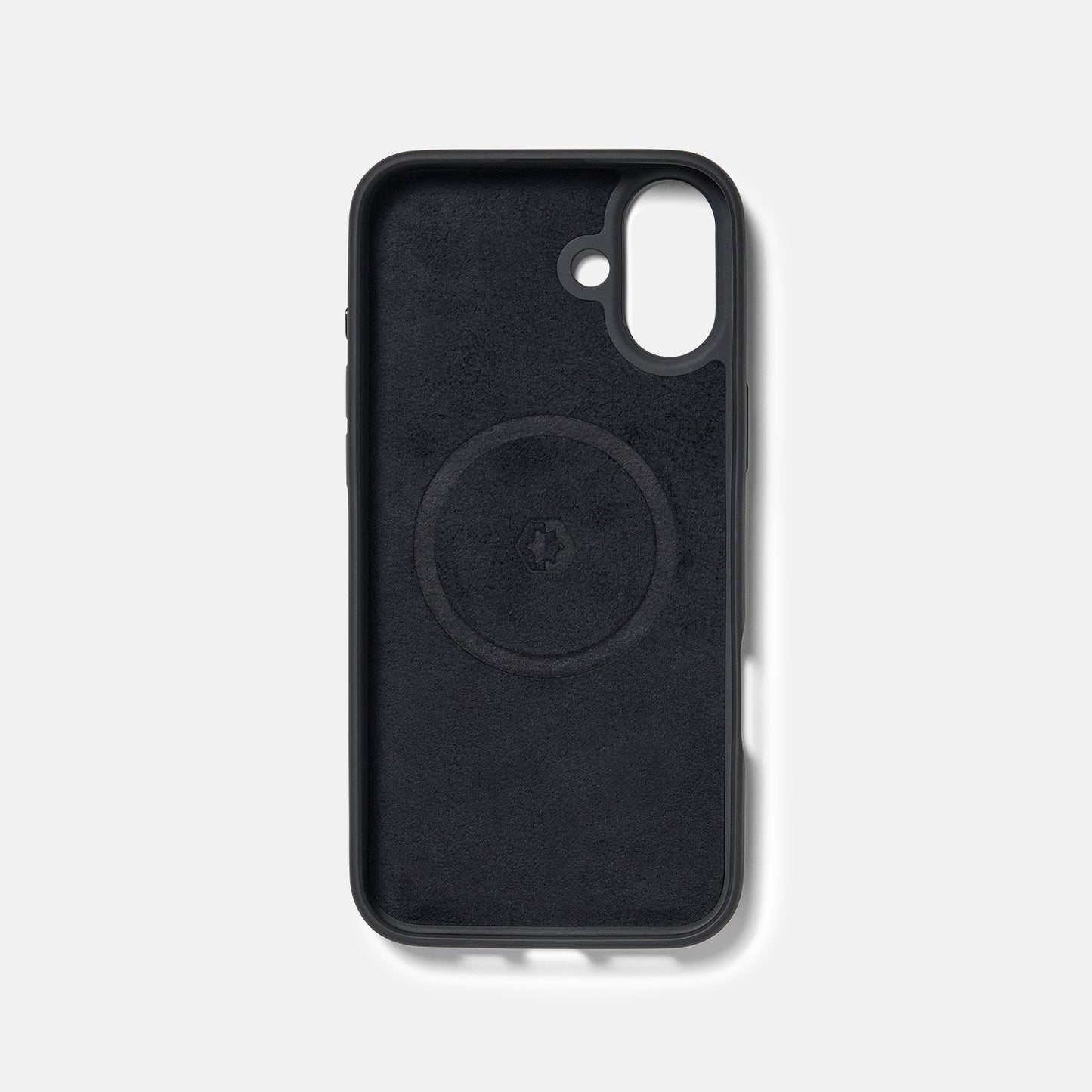 Ridge Phone Case - Midnight Black Leather - iPhone 16 Plus
