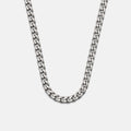 5mm Curb Chain - Titanium - 20"