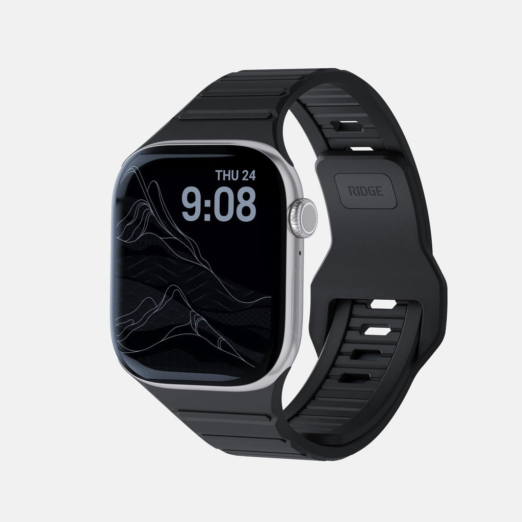 Everyday Watch Straps - Matte Black - 41/42mm