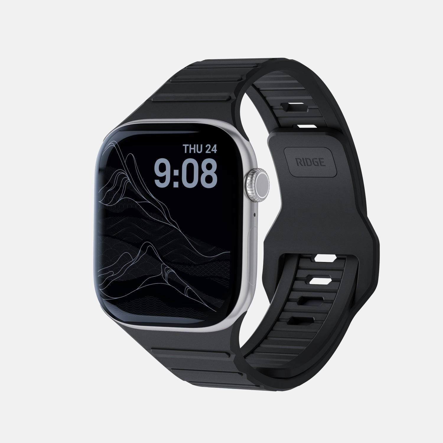 Everyday Watch Straps - Matte Black - 41/42mm