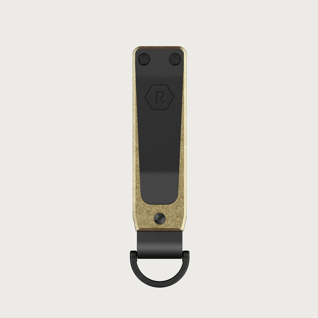 Ridge KeyCase - Brass