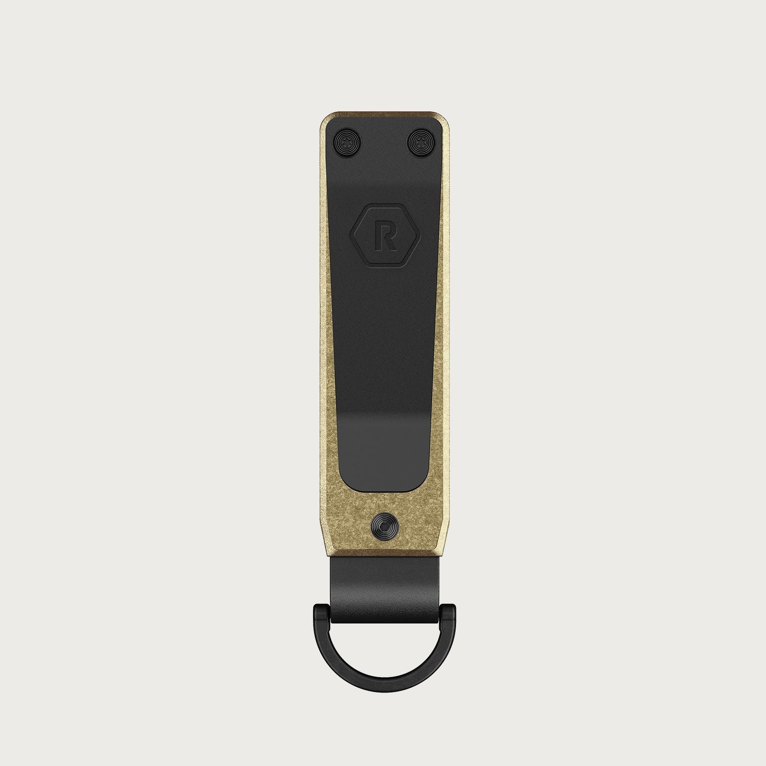 Ridge KeyCase - Brass