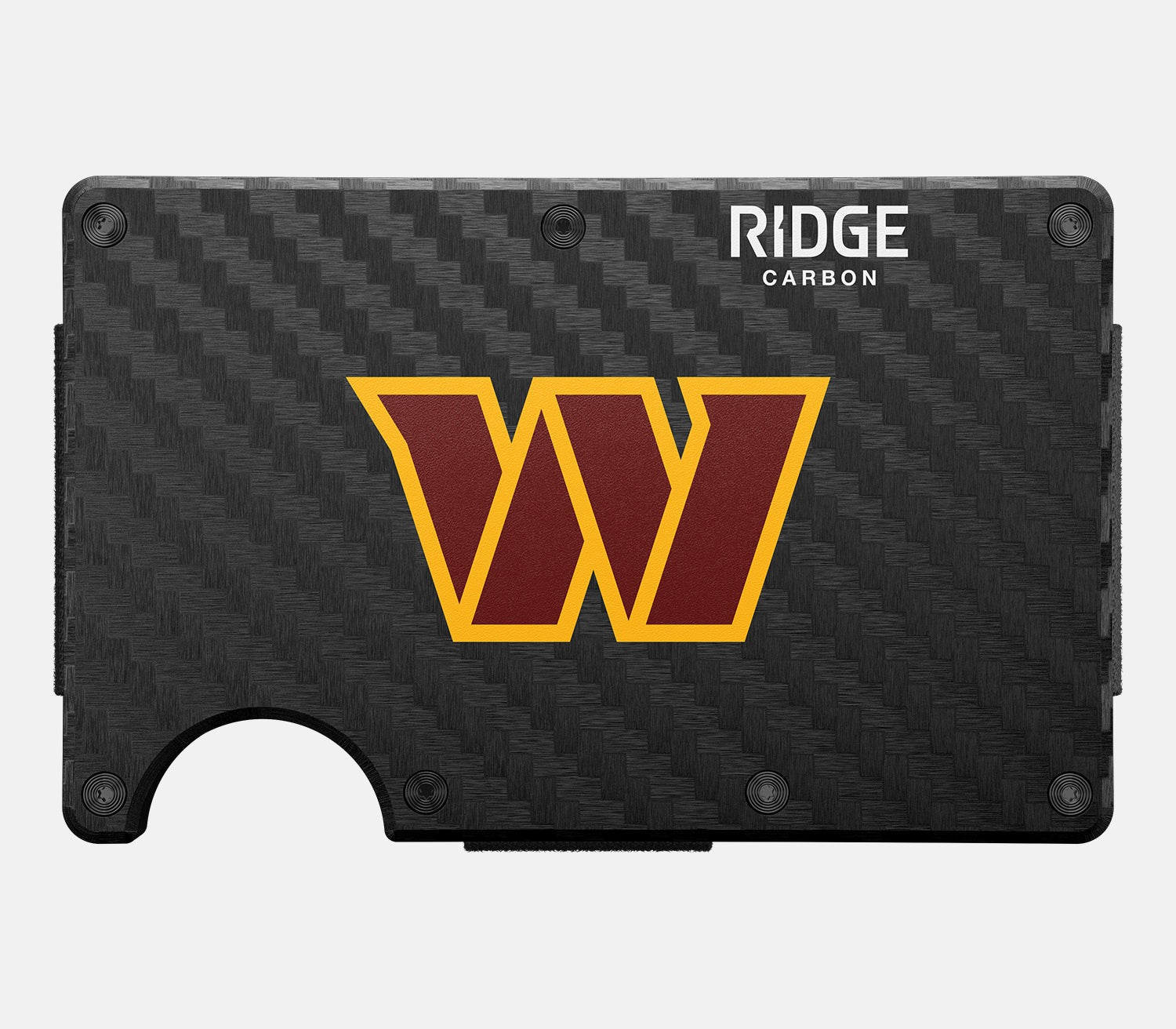 Ridge Wallet - Washington Commanders - Carbon Fiber 3k