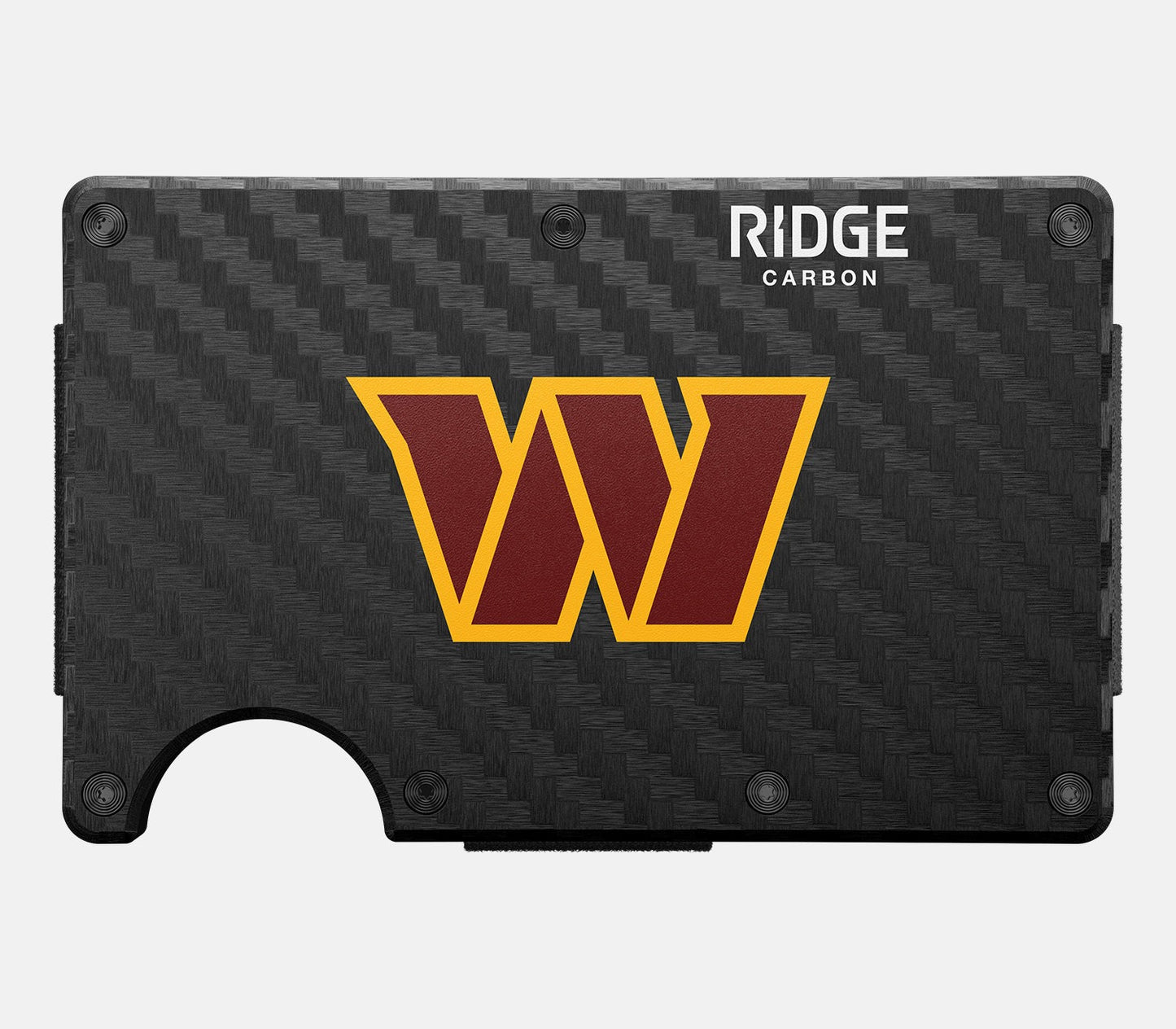 Ridge Wallet - Washington Commanders - Carbon Fiber 3k