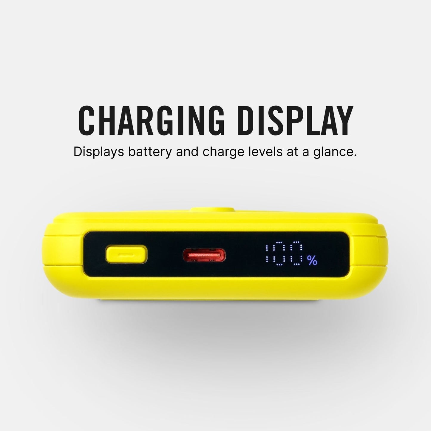 Ridge Power Bank - 10k mAh - Hyper Lime