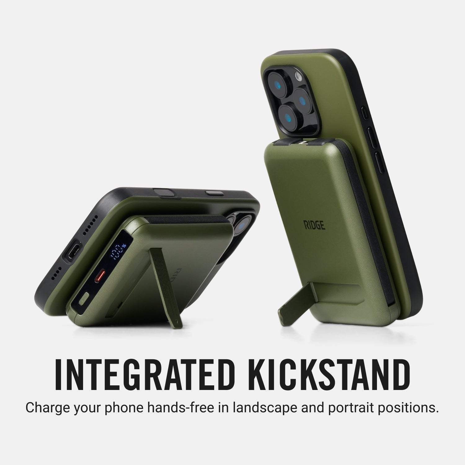 Everyday Charging Kit - iPhone 16 Pro - Matte Olive