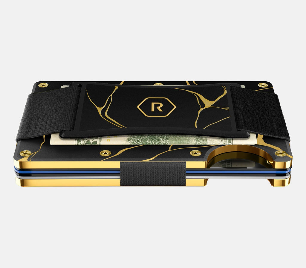 Ridge Wallet - Kintsugi - Black