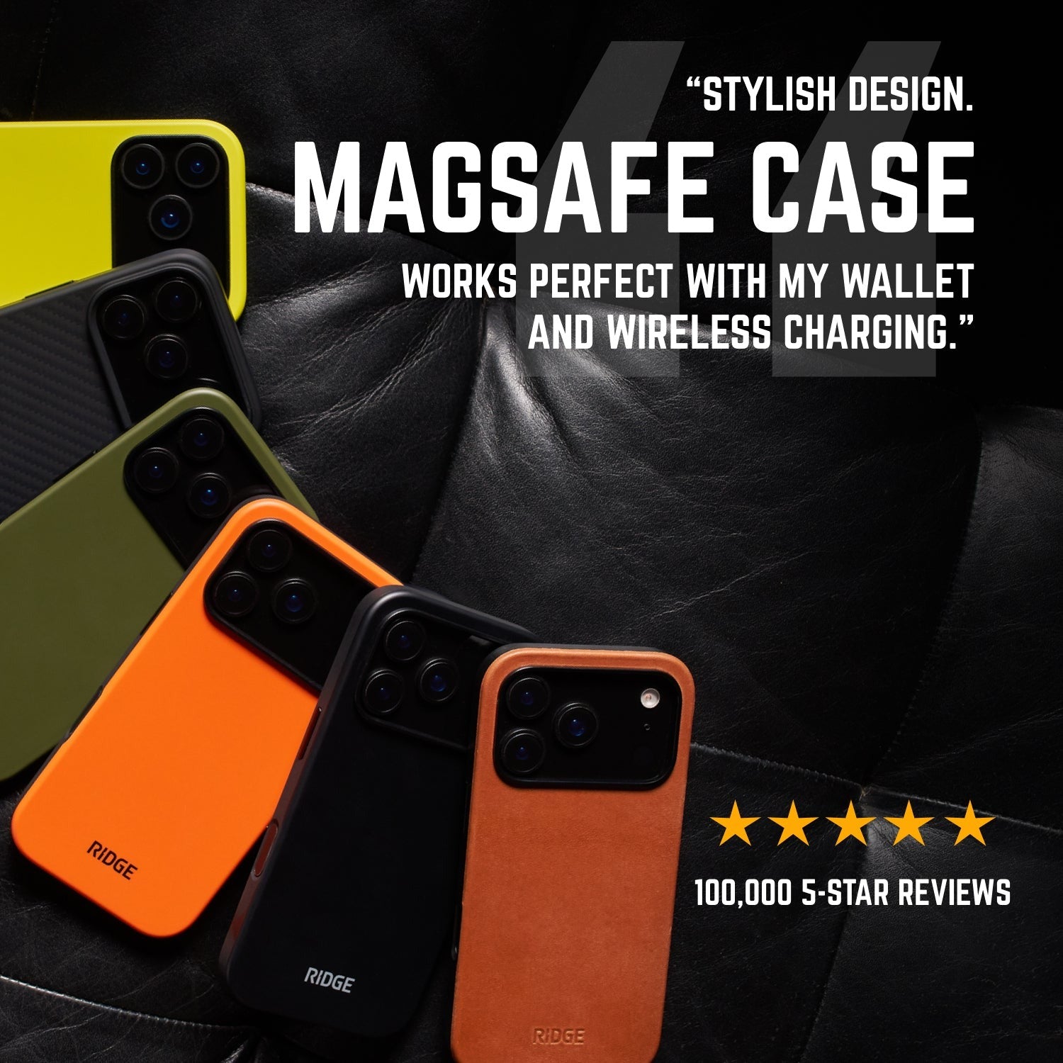 Ridge Phone Case - Basecamp Orange - iPhone Air
