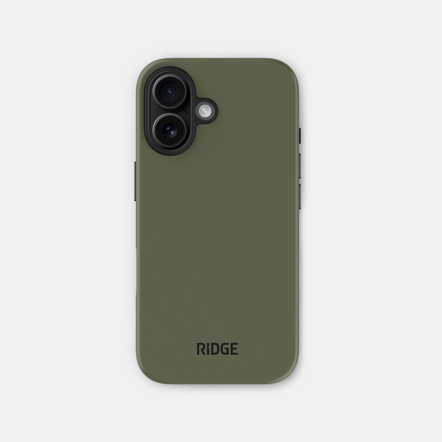 Ridge Phone Case - Matte Olive - iPhone 16