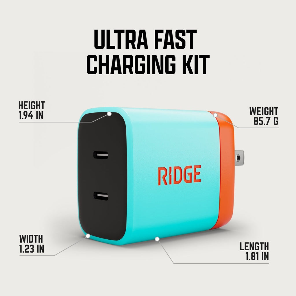 Ridge Wall Charger Set - 45W - GT