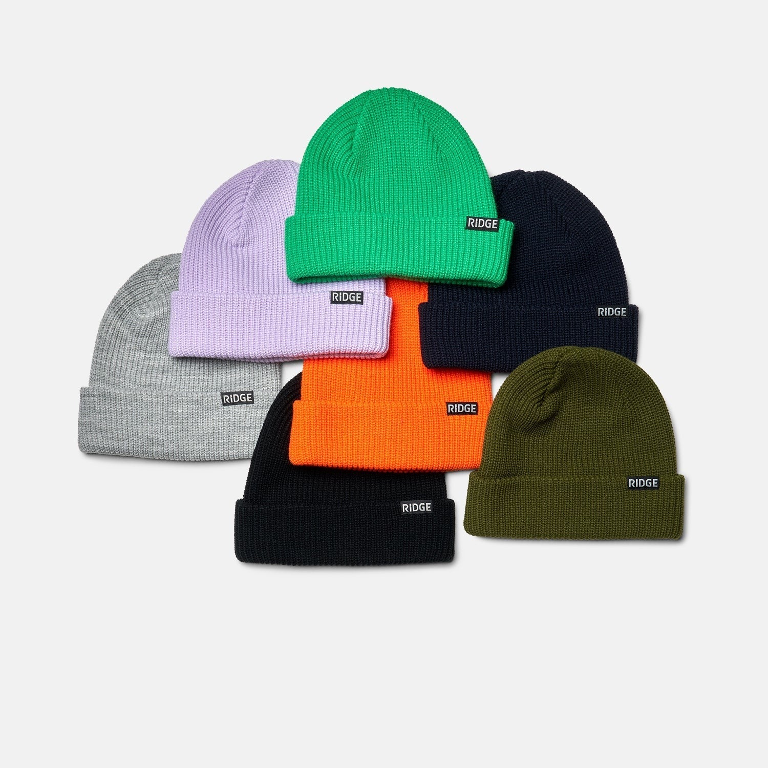 Ridge Classic Cuffed Beanie - Royal Black