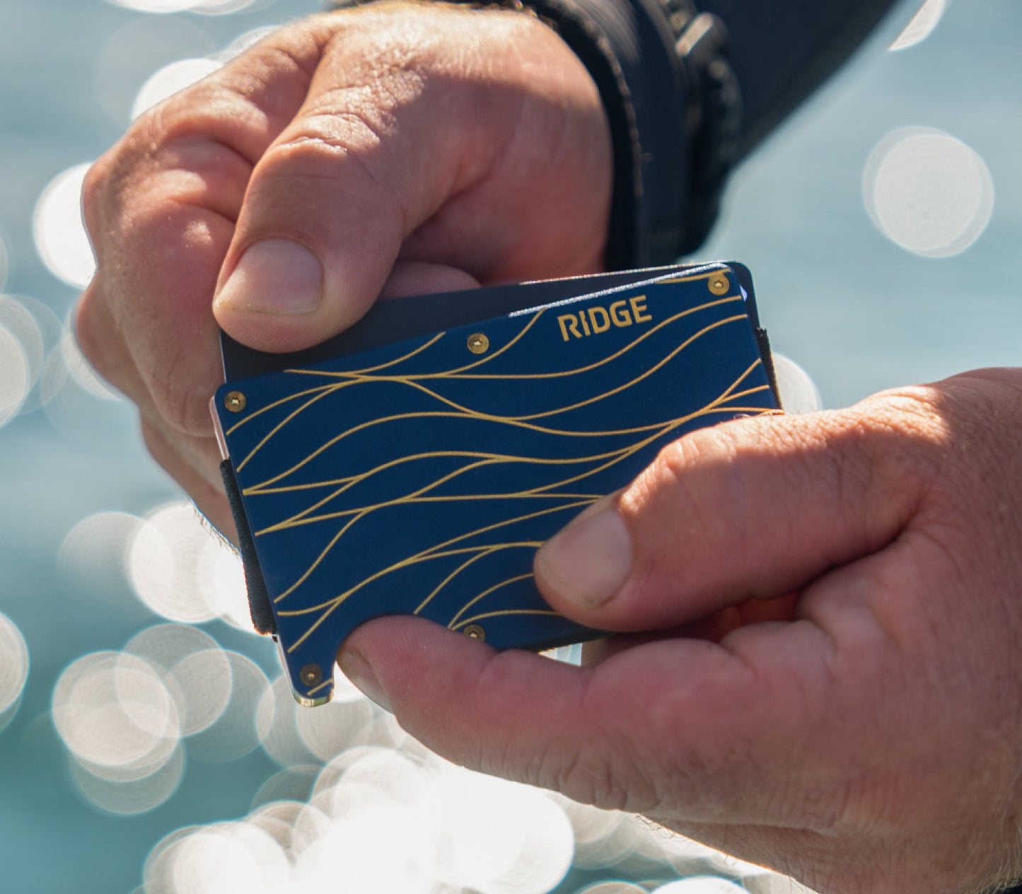 Ridge Wallet - Gold Horizon