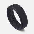 8mm Silicone Ring Set - Royal Black