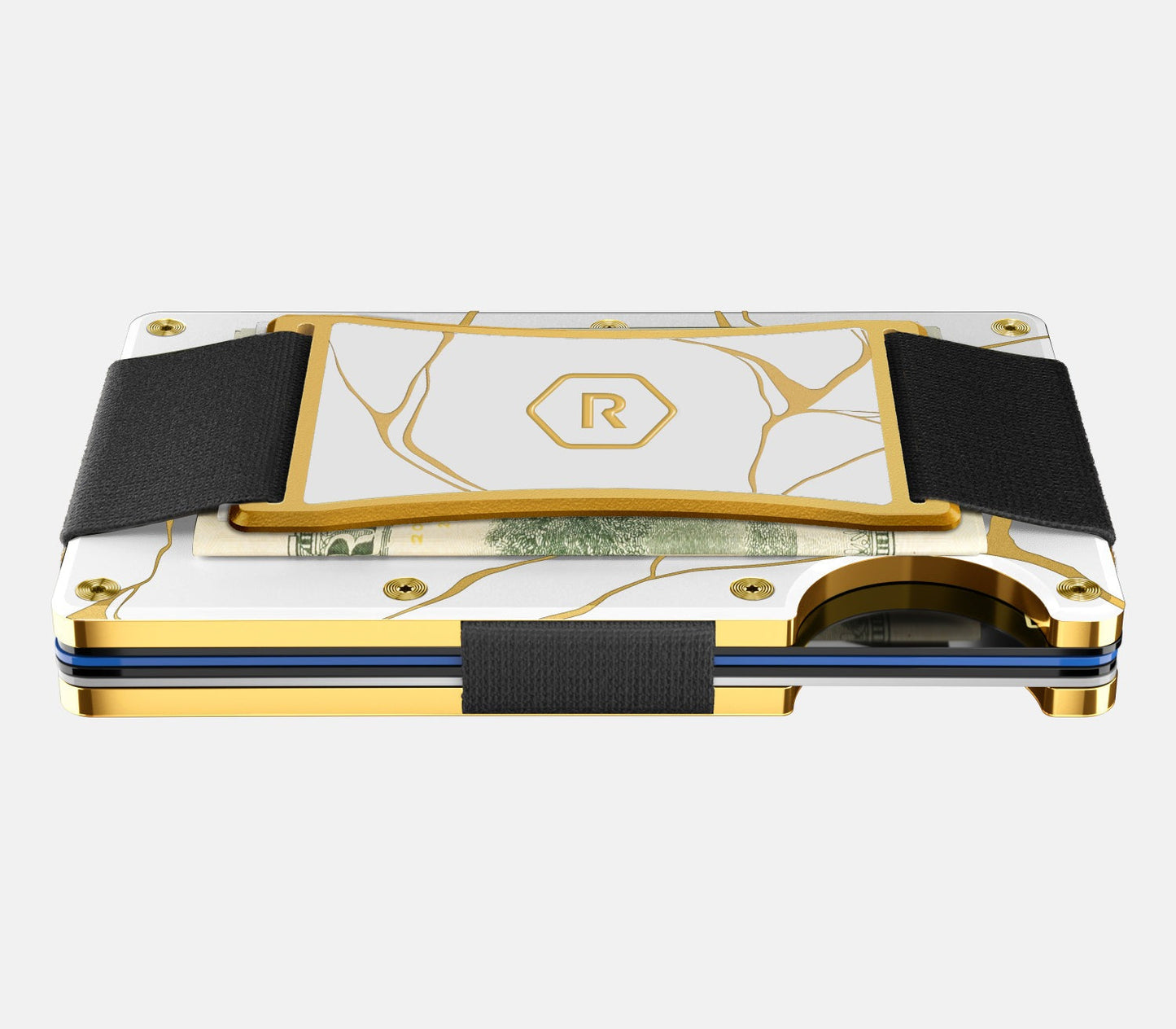 Ridge Wallet - Kintsugi - White