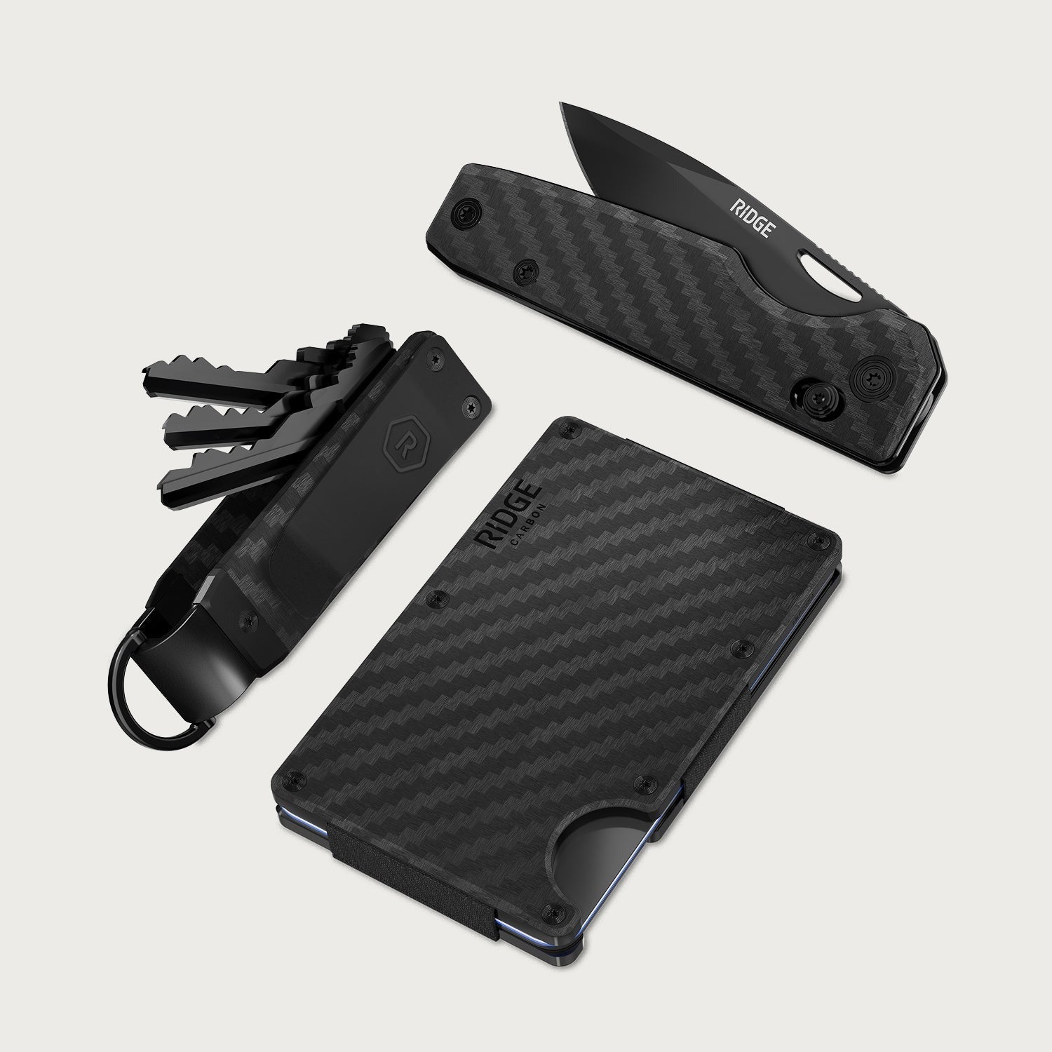 Daily Survival Kit - Carbon Fiber 3k