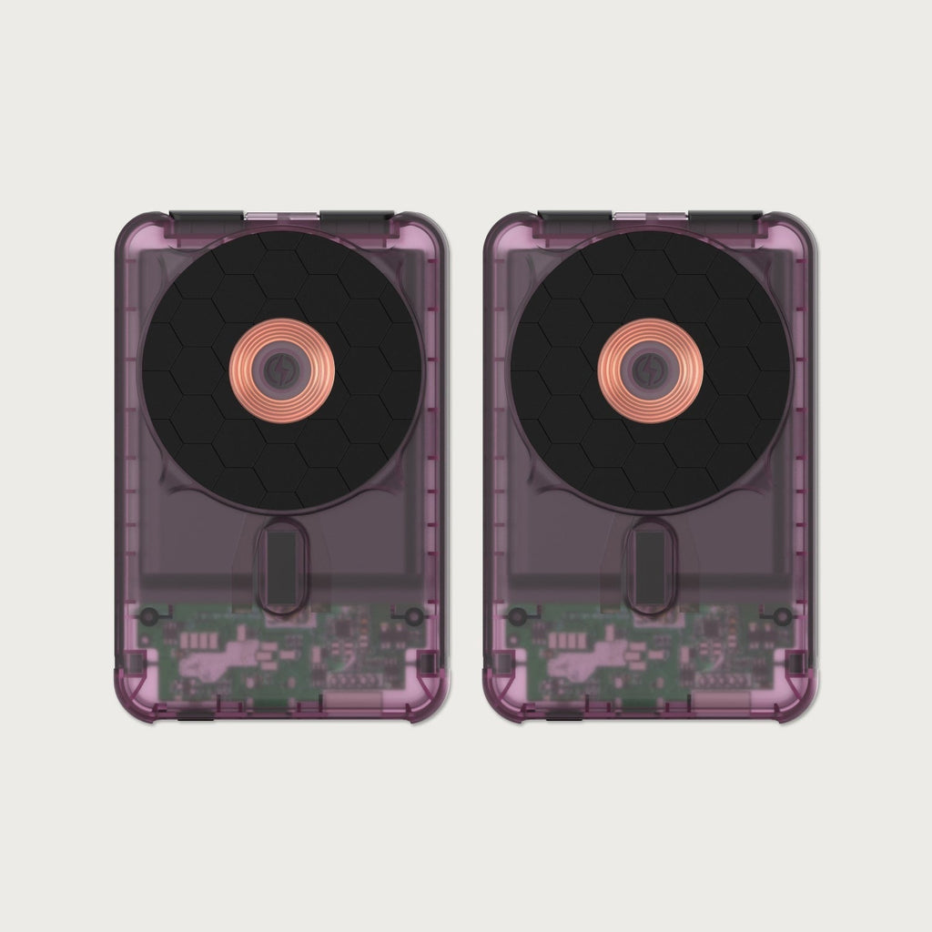 Ridge Power Bank - 10k mAh Bundle - Atomic Purple - 2-Pack