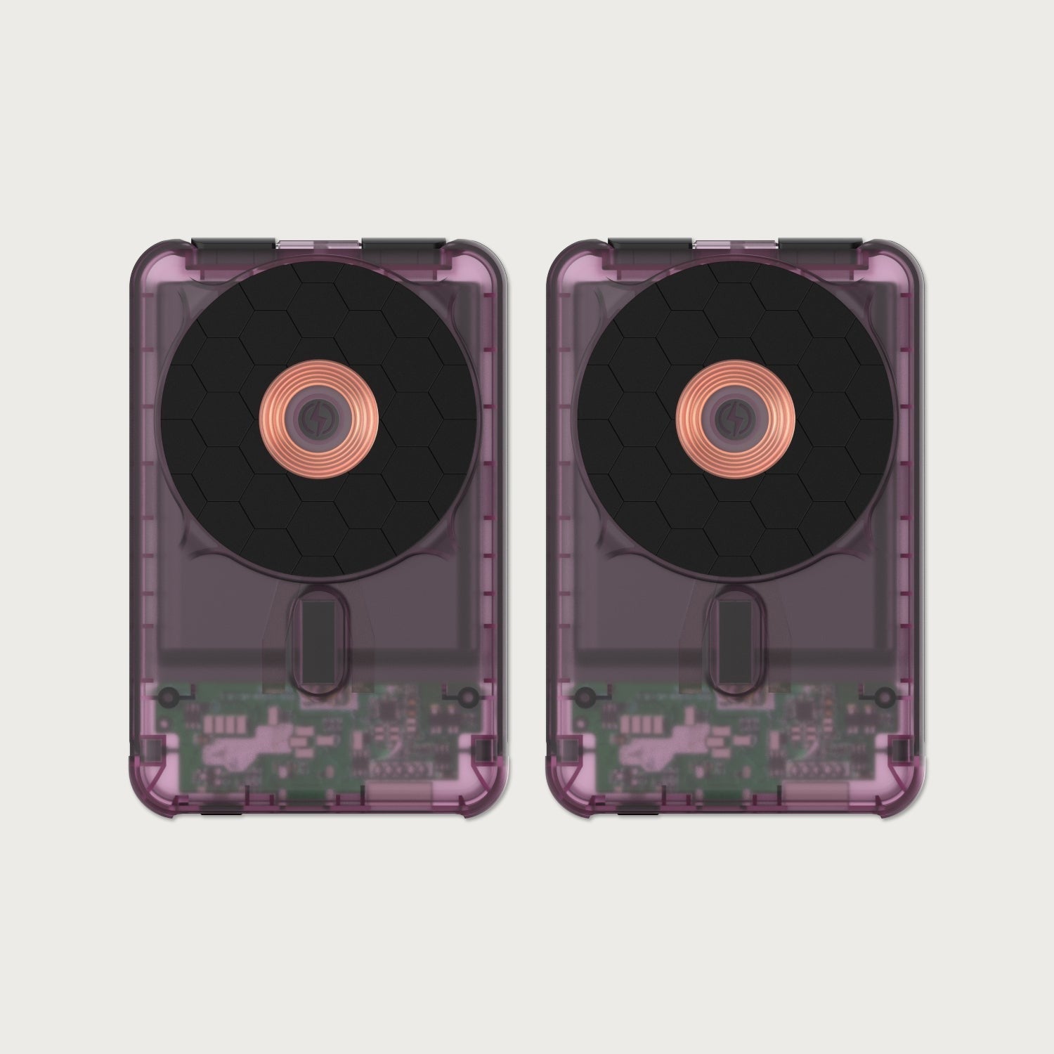 Ridge Power Bank - 10k mAh Bundle - Atomic Purple - 2-Pack