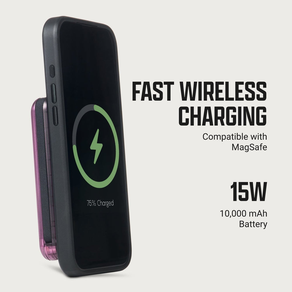 Ridge Power Bank - 10k mAh Bundle - Atomic Purple - 2-Pack