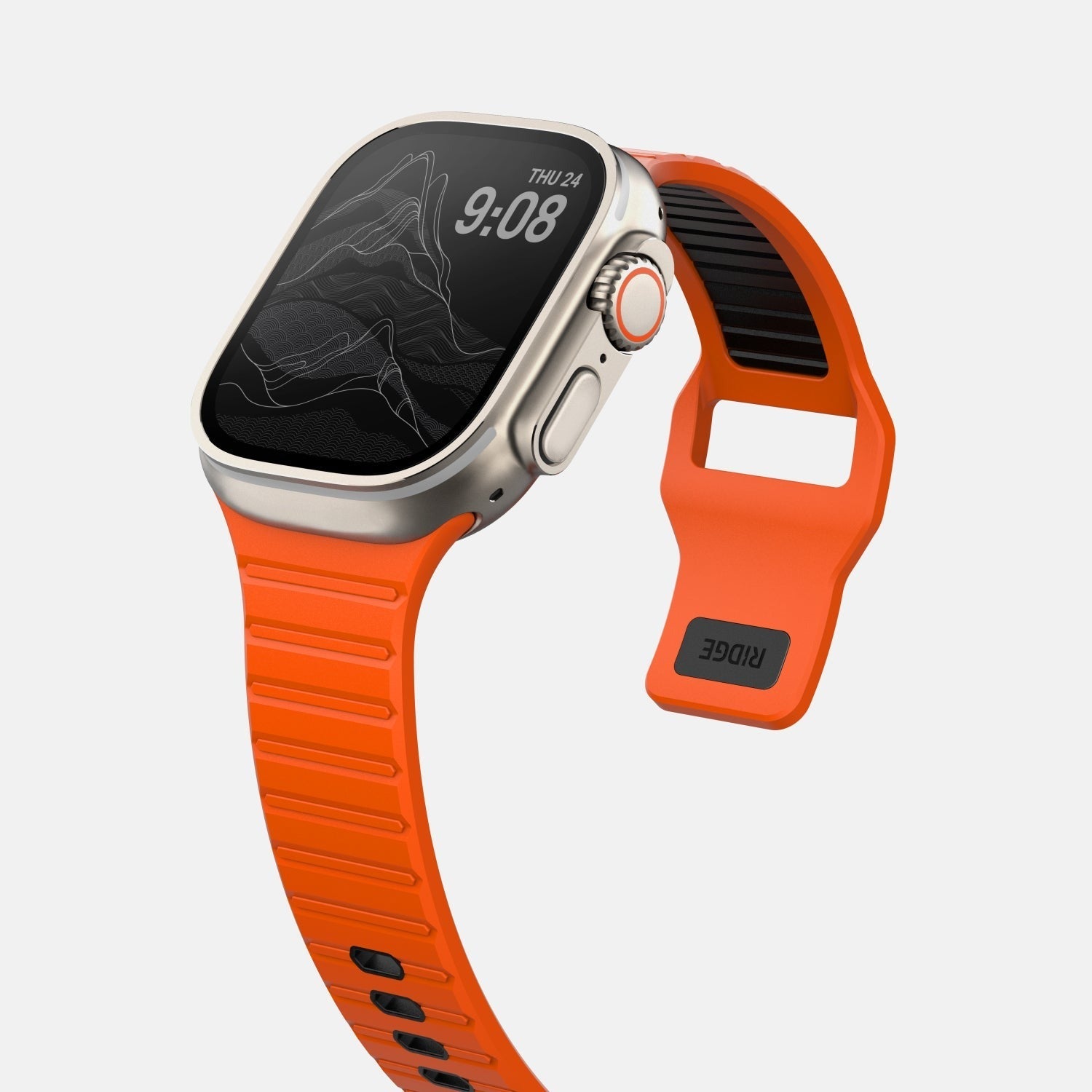 Everyday Watch Straps - Basecamp Orange - Ultra/46mm