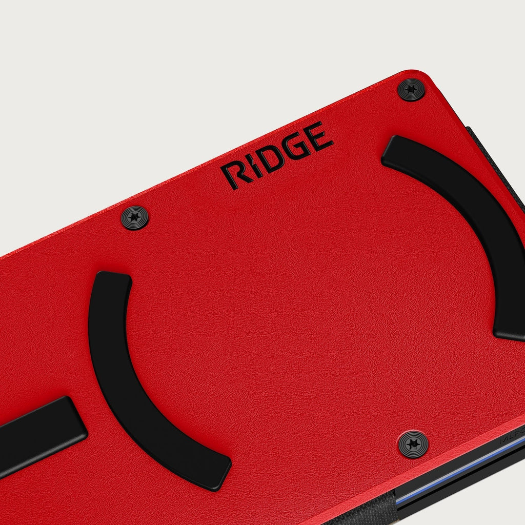 Ridge Wallet for MagSafe - Rodeo Red