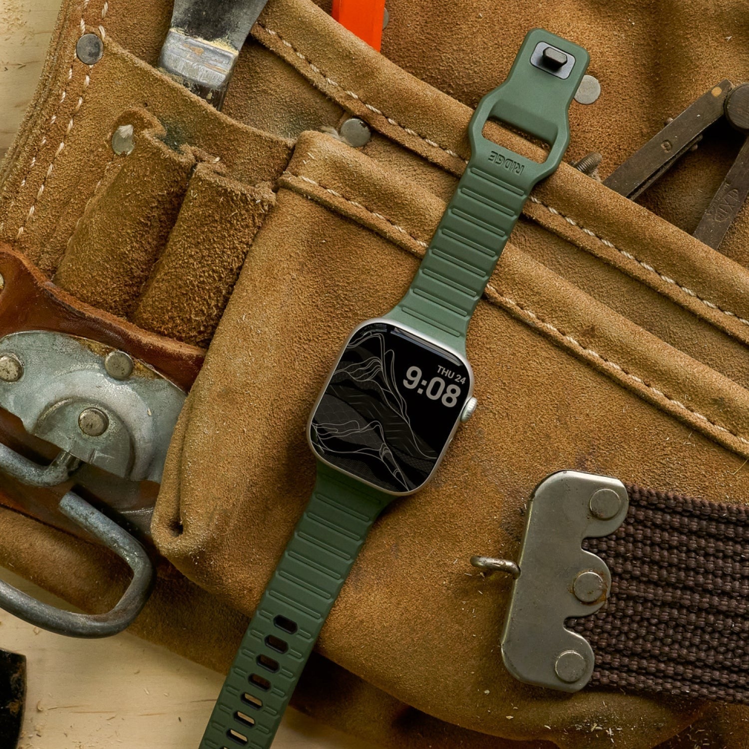 Everyday Watch Strap - Matte Olive - 41/42mm
