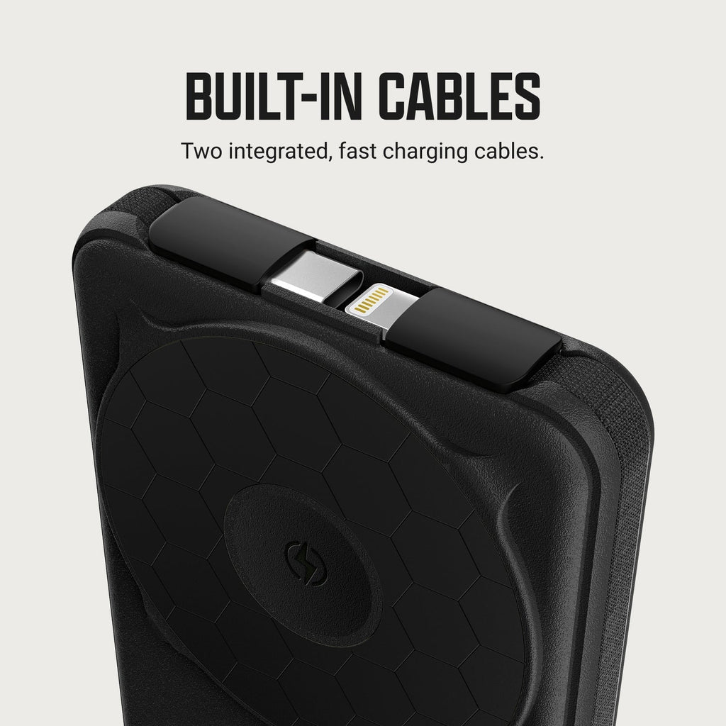 Ridge Power Bank - 10k mAh - Matte Black