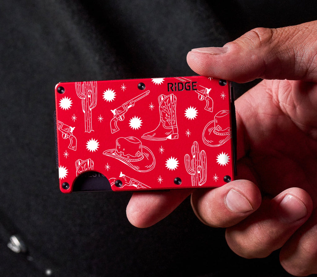 Ridge Wallet - Rodeo Red - Outlaw