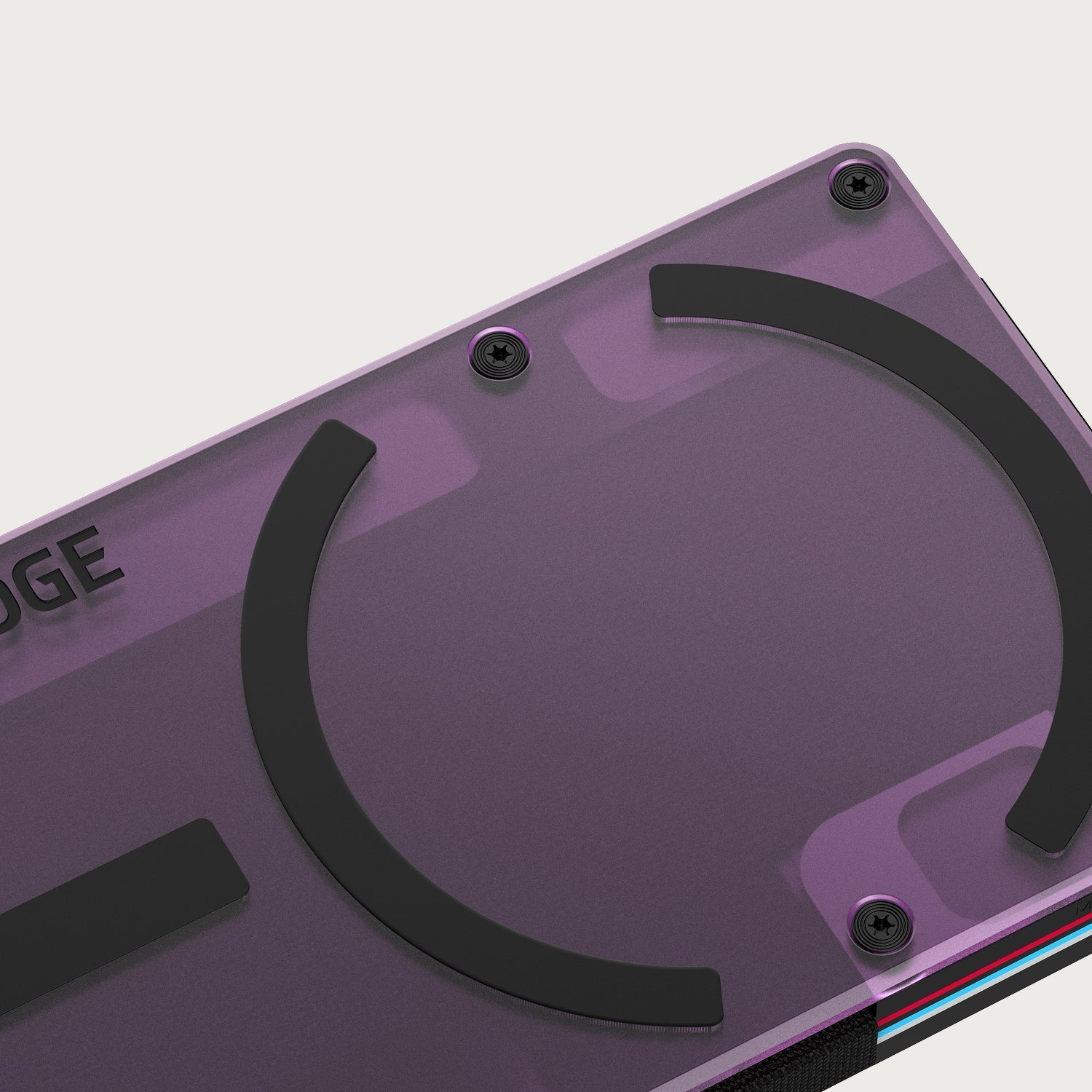 Ridge Wallet for MagSafe - Atomic Purple