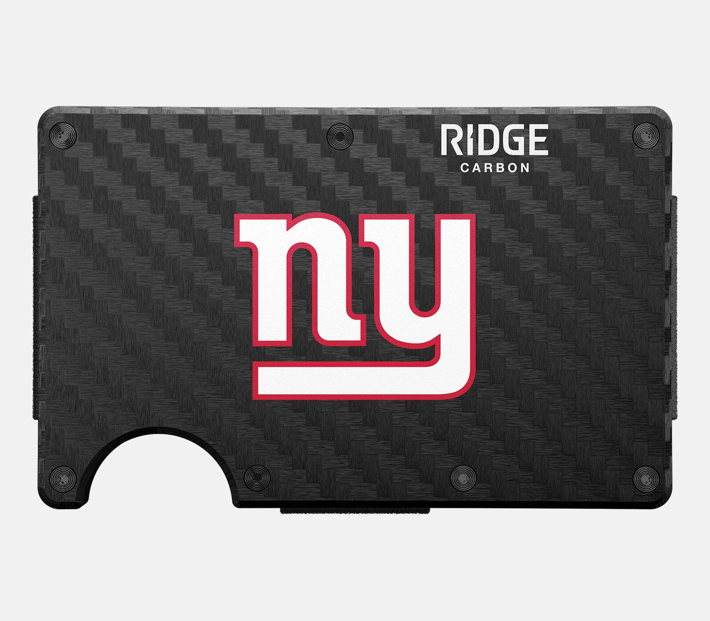 Ridge Wallet - New York Giants - Carbon Fiber 3k