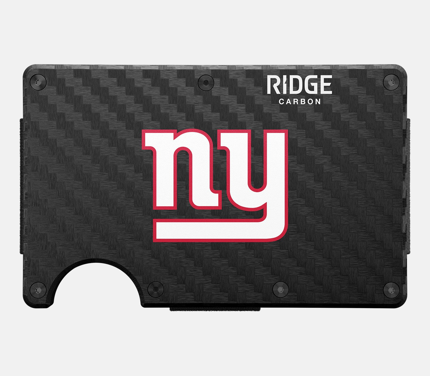 Ridge Wallet - New York Giants - Carbon Fiber 3k