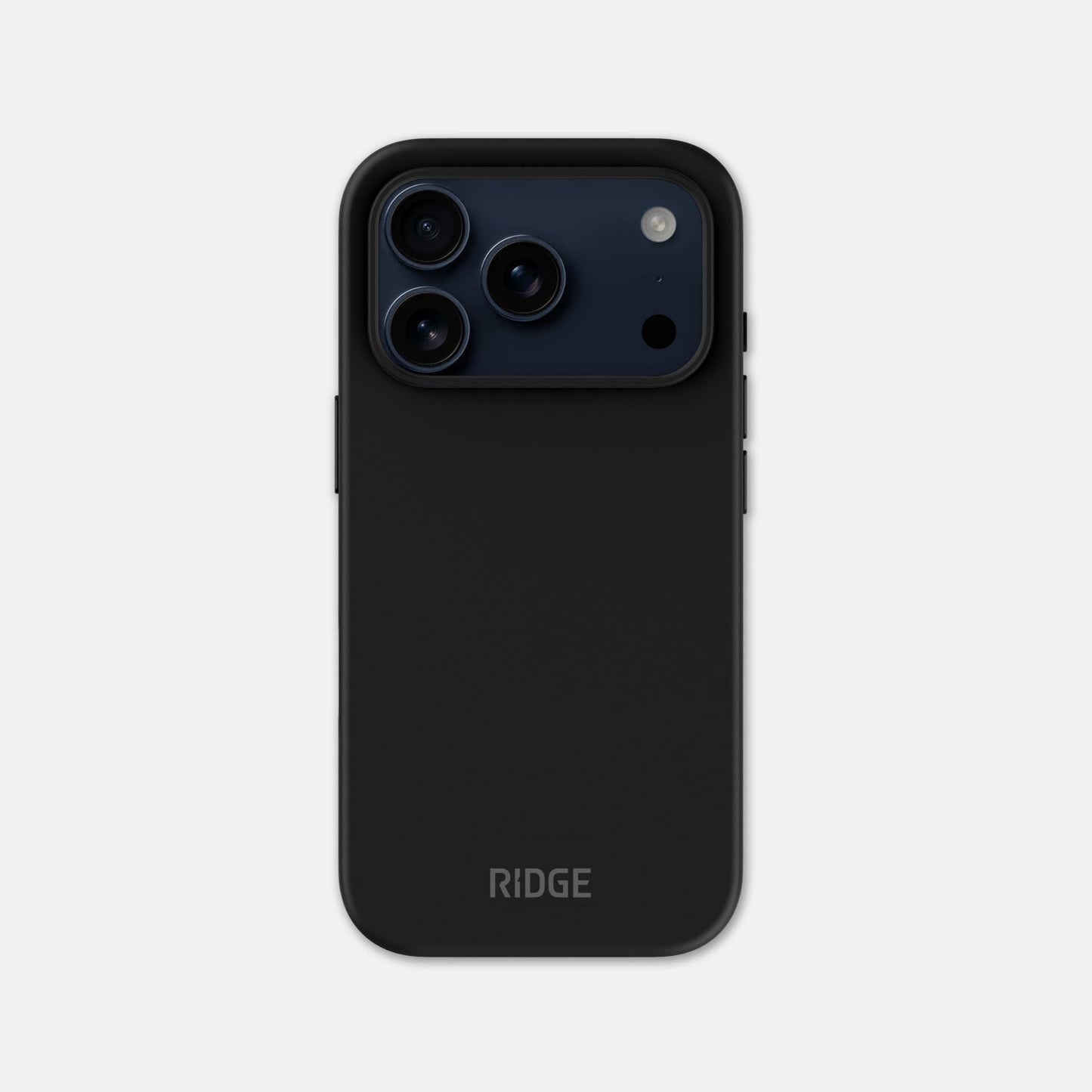 Ridge Phone Case - Matte Black - iPhone 17 Pro