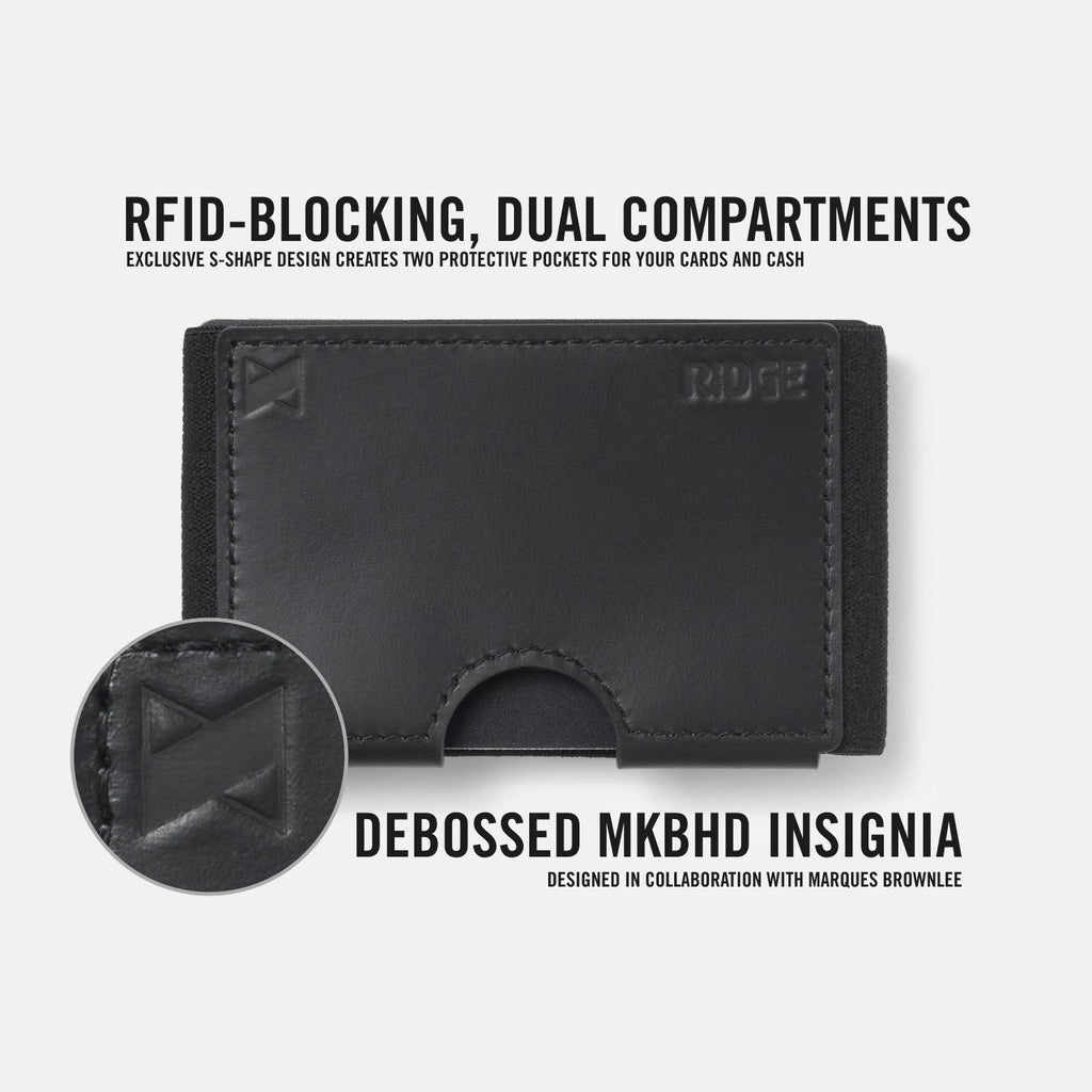 Daily Writer Kit - Biflex - MKBHD - Midnight Black Leather