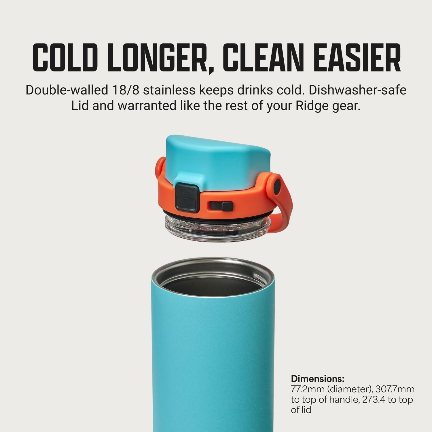 Ridge 24oz Water Bottle - GT