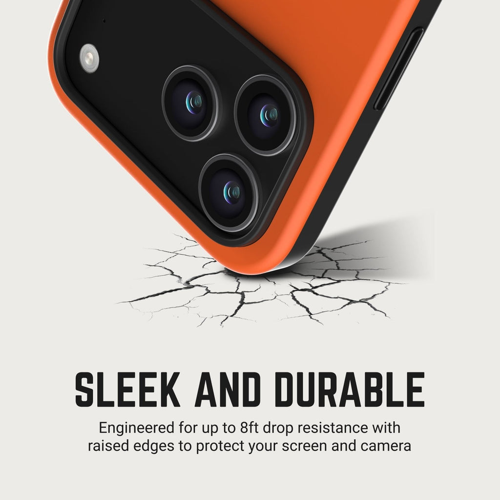 Ridge Phone Case - Basecamp Orange - iPhone 17 Pro