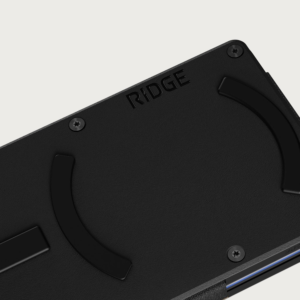 Ridge Wallet For MagSafe - Matte Black