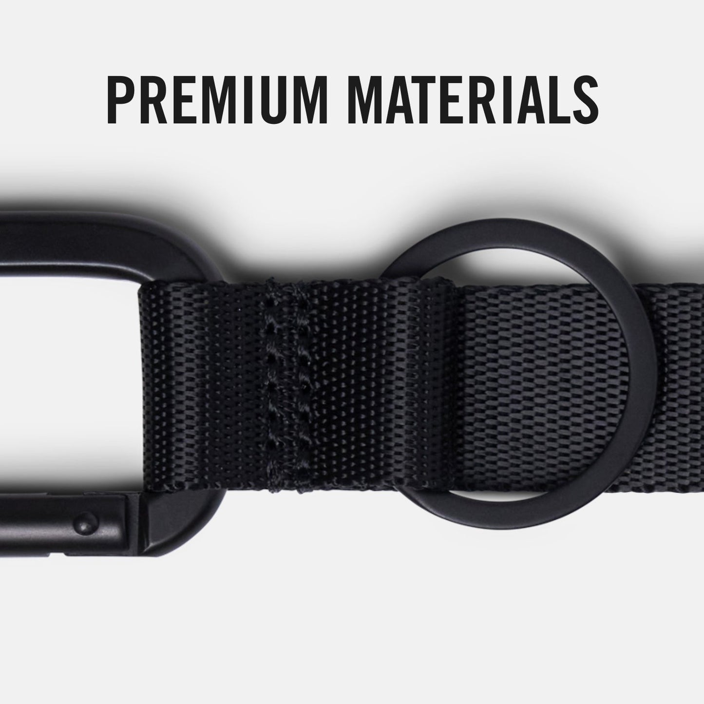 Ridge Keychain - Matte Black