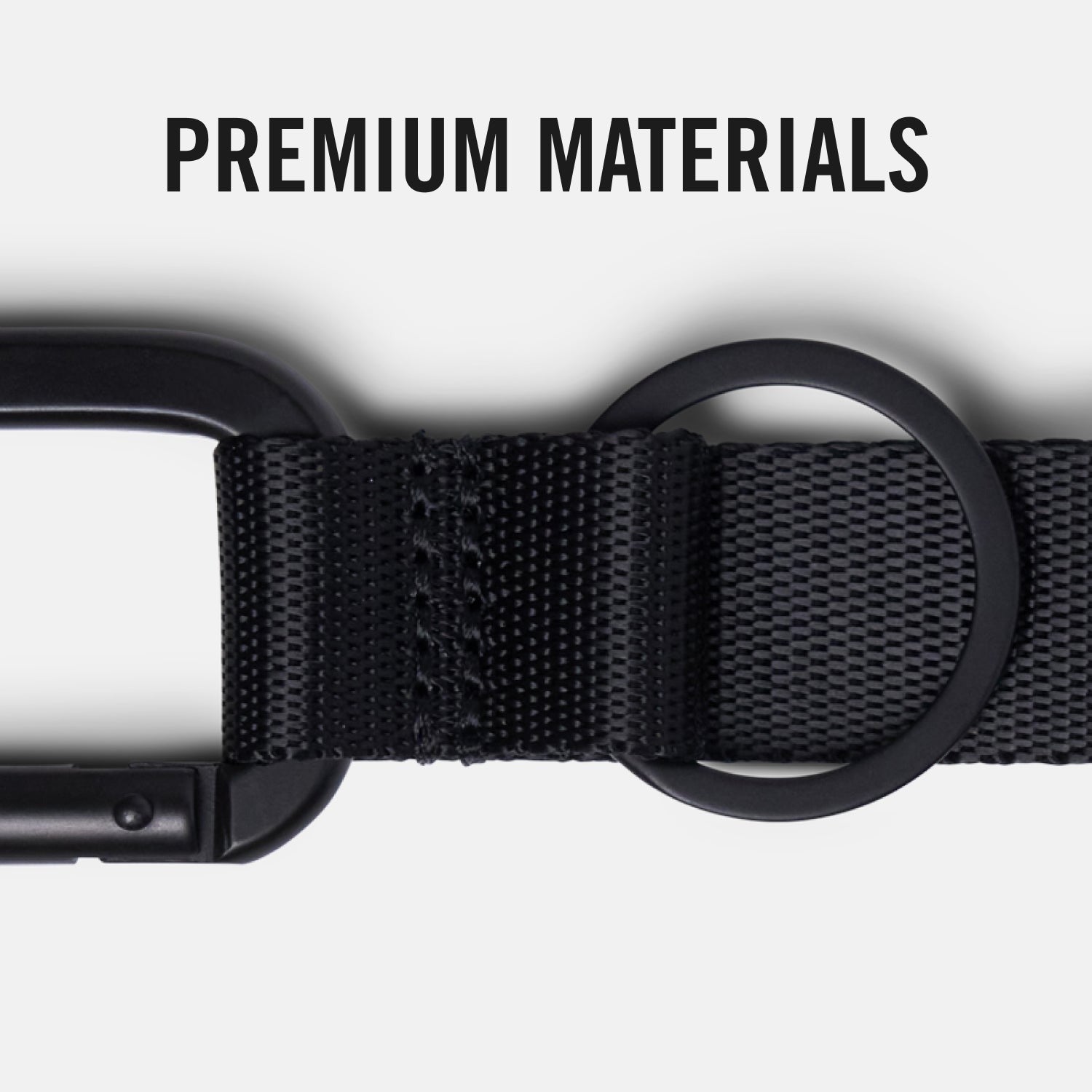 Ridge Keychain - Matte Black