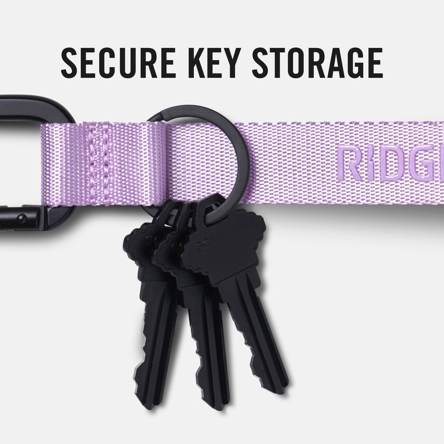 Ridge Keychain - Lavender