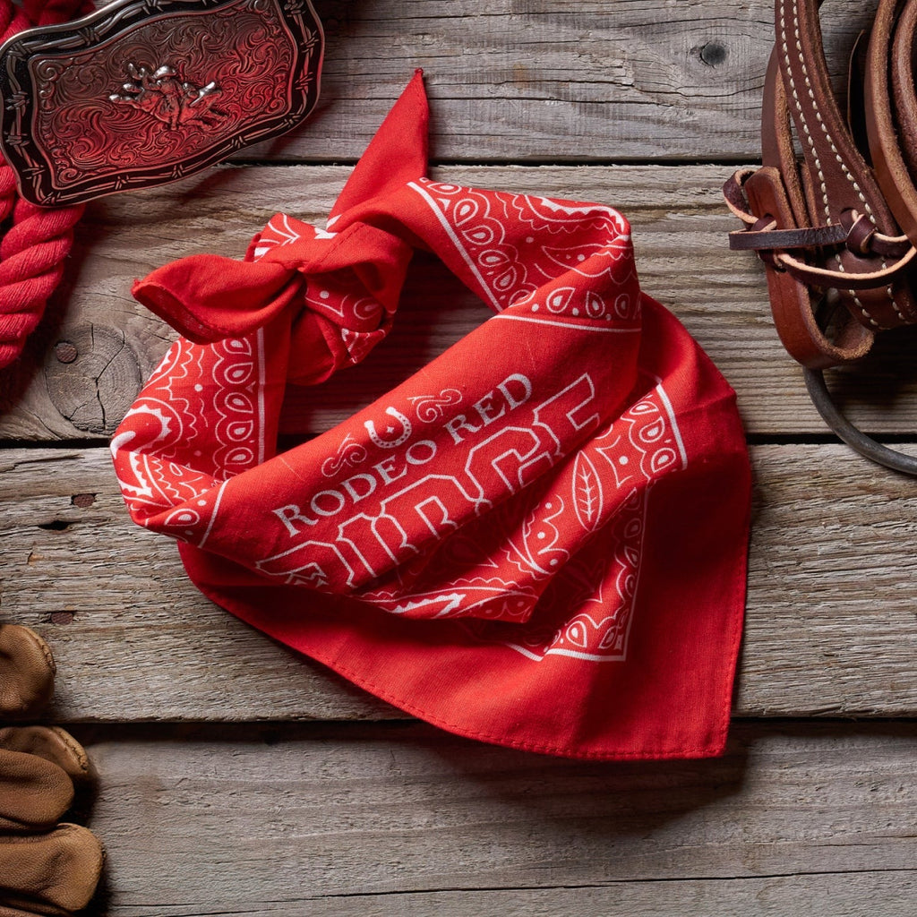 Ridge Bandana - Rodeo Red