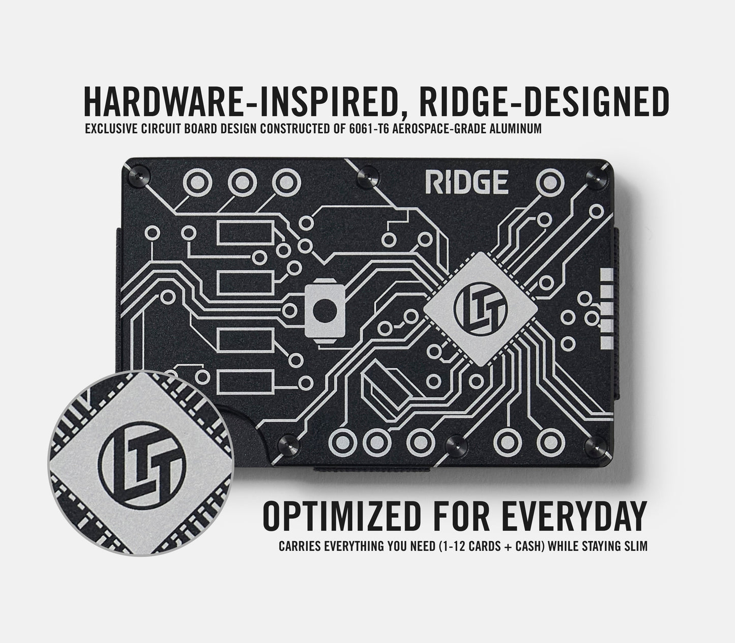 Ridge Wallet - LTT - Circuit Board