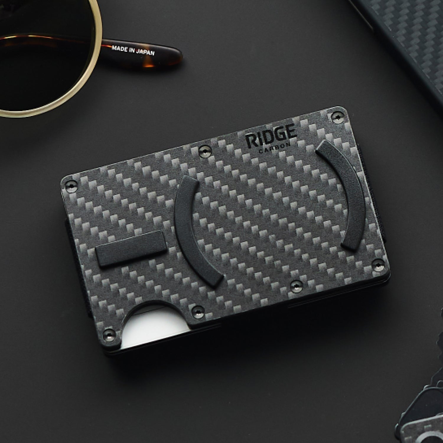 Ridge Wallet For MagSafe - Carbon Fiber 3k