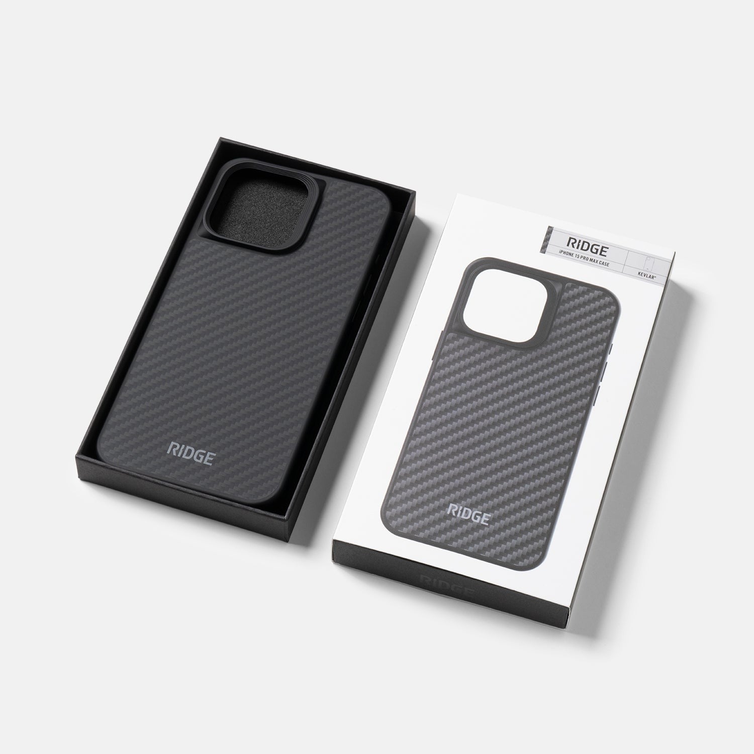 Ridge Phone Case - Carbon - iPhone 15 Pro Max