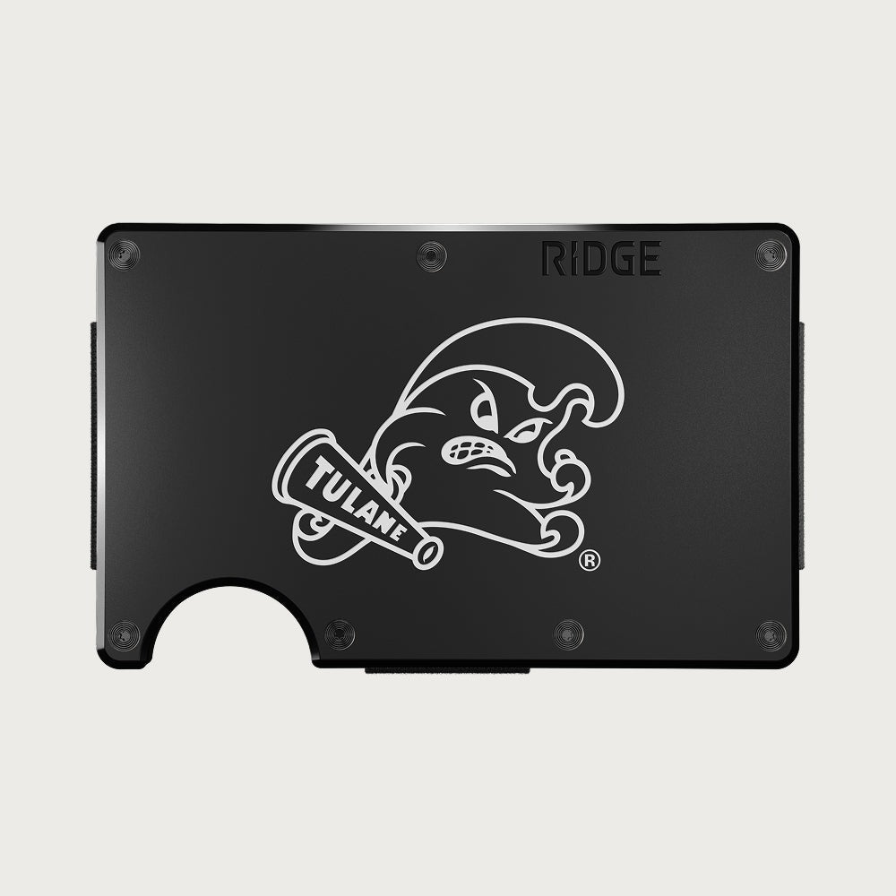 Ridge Wallet - Tulane Green Wave
