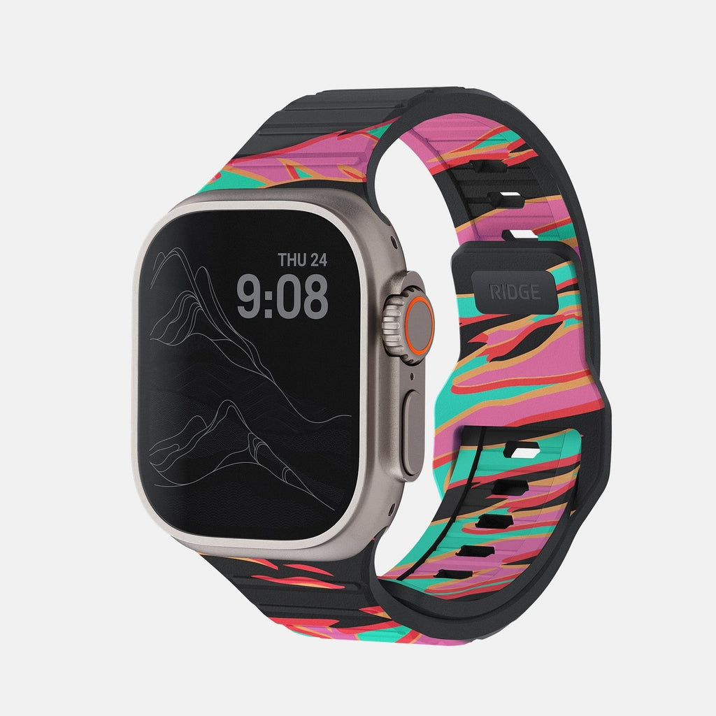 Everyday Watch Strap - Neon Tiger - Ultra/46mm