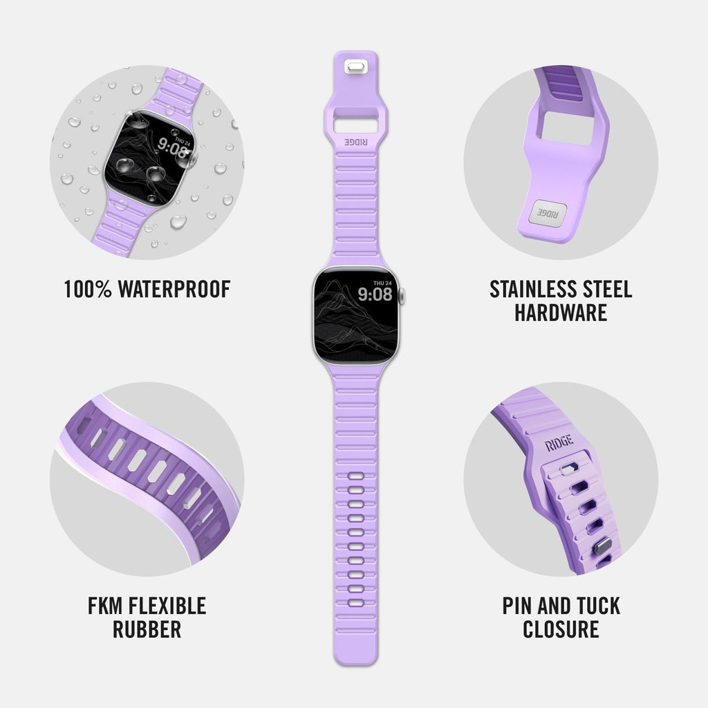 Everyday Watch Strap - Lavender - 41/42mm