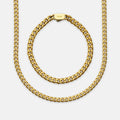 Curb Chain Kit - 18K Gold - Large