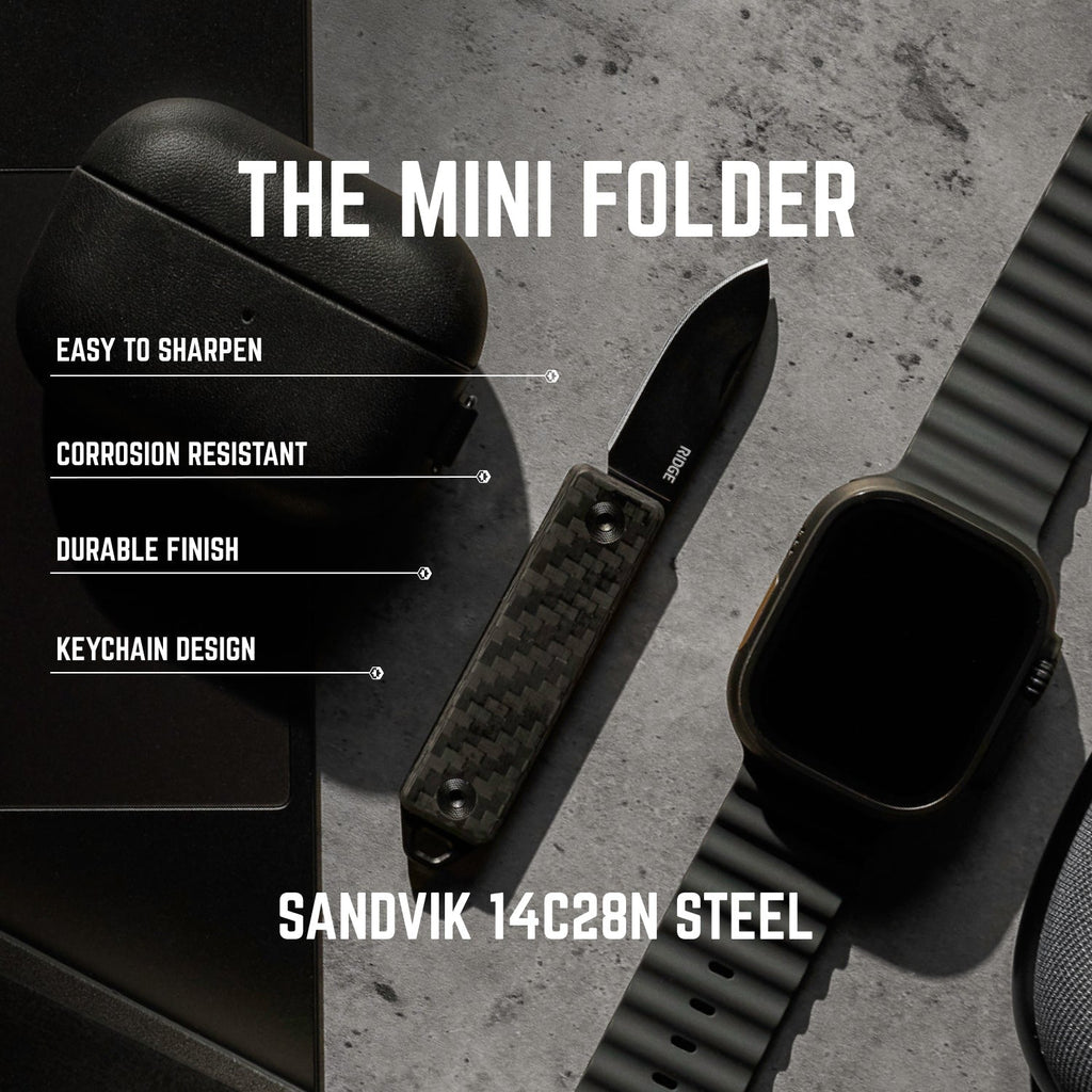 Mini Folder - Carbon Fiber 3k