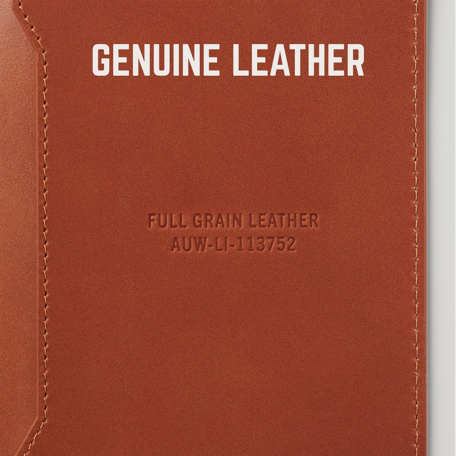 Passport Wallet - Tobacco Brown Leather