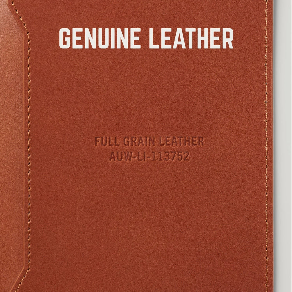 Passport Wallet - Tobacco Brown Leather