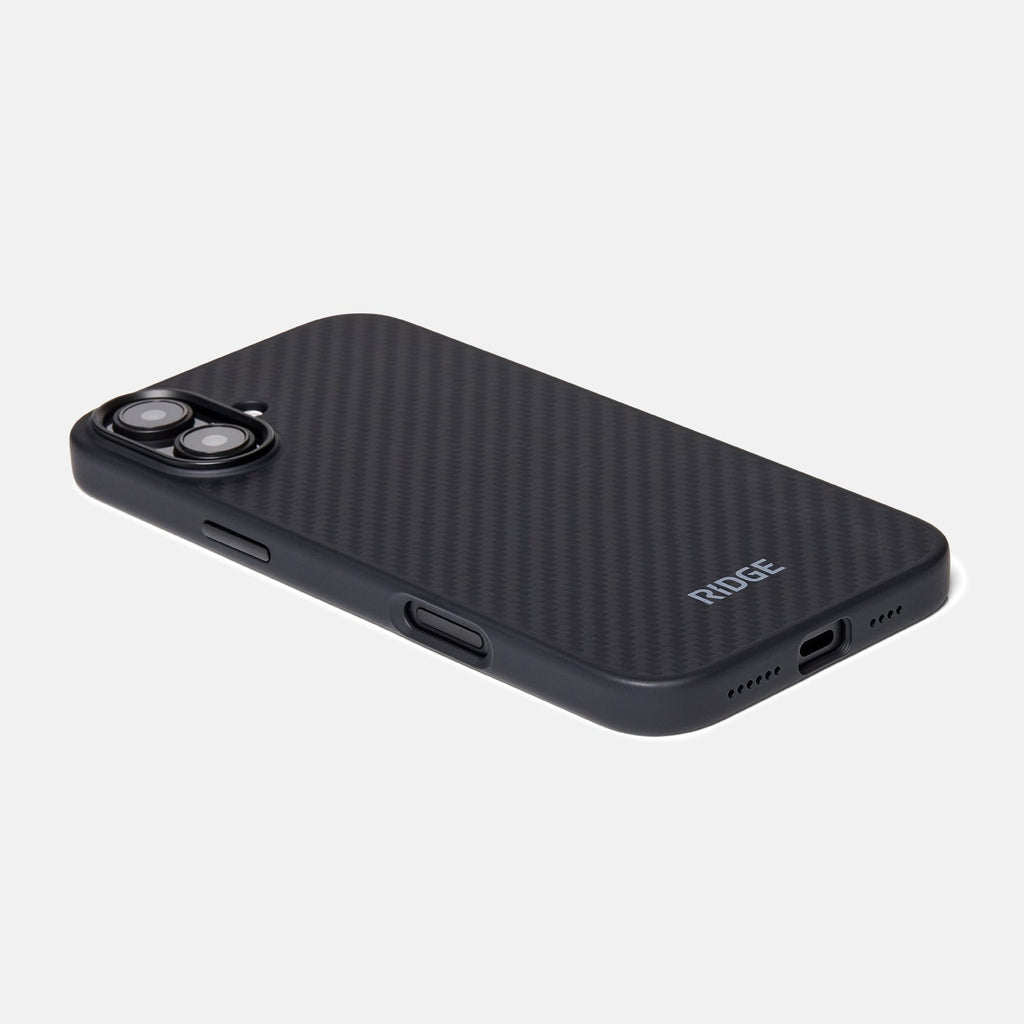 Ridge Phone Case - Carbon - iPhone 16 Plus